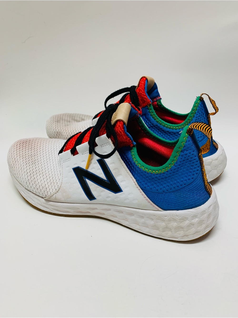 New Balance Fresh Foam Cruz v1 Reissue White Faded Cobalt Men's 10.5 Athletic - Picture 2 of 15